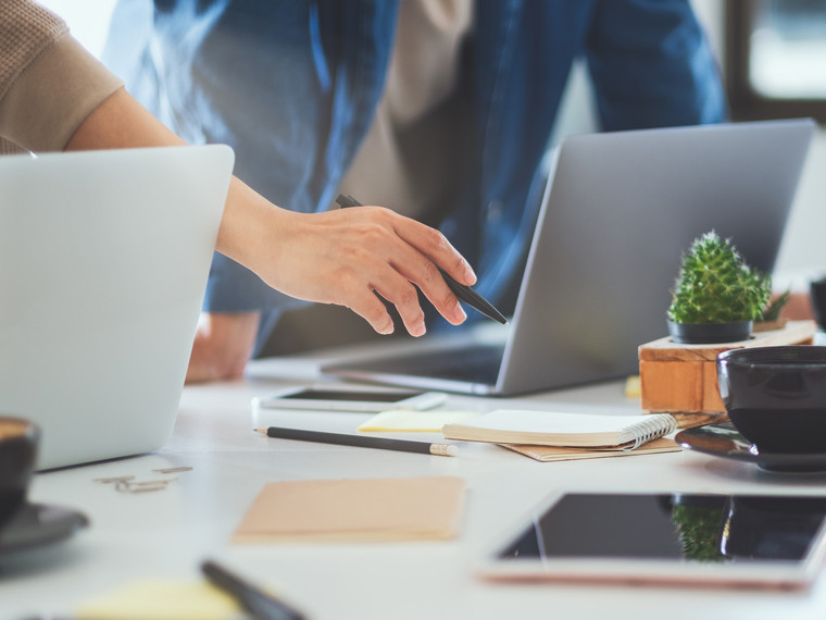 Experten der Webagentur bei einem Relaunch